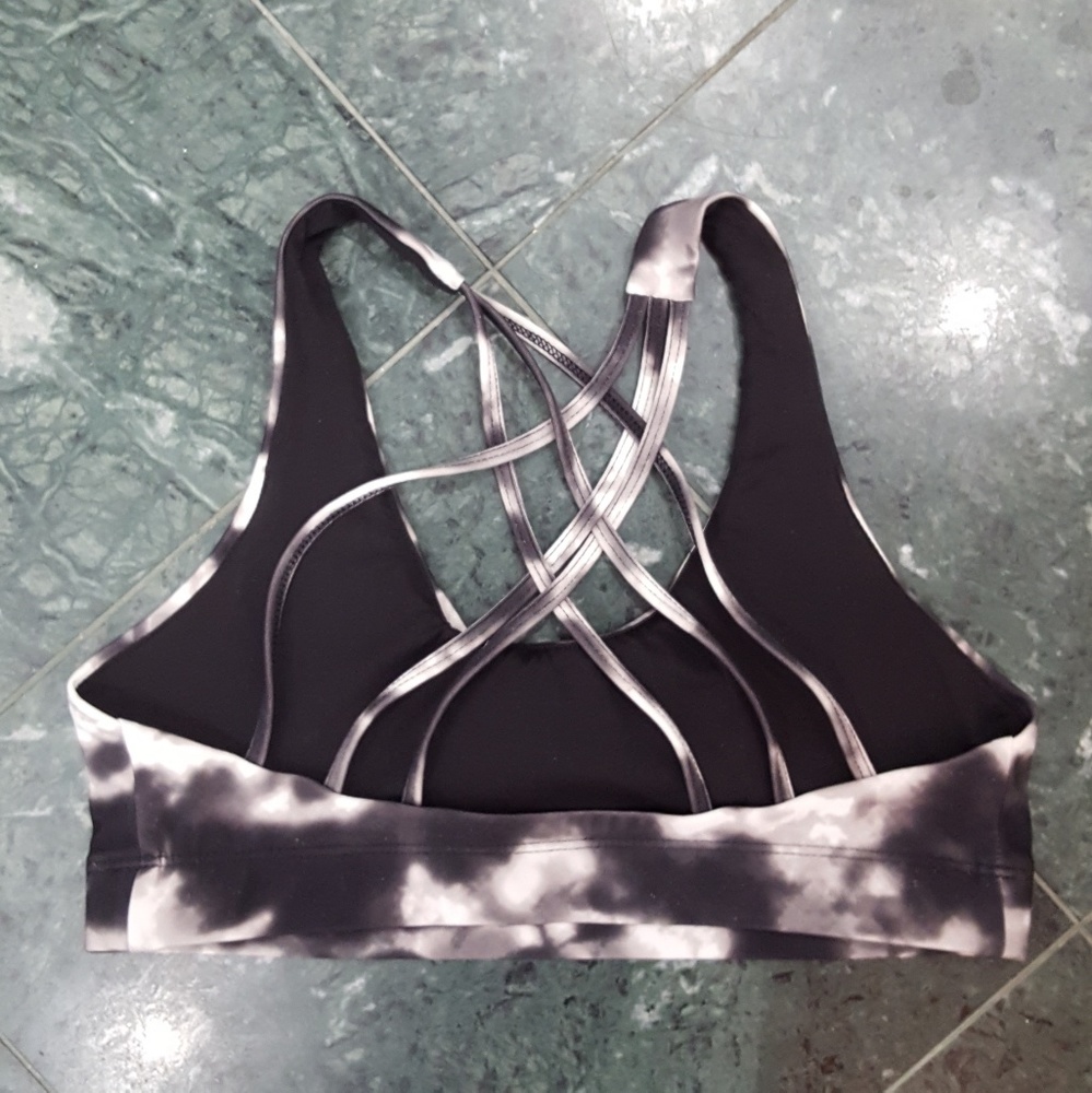 Mossimo Tie-dye Crossback Sports Bra - Picture 3 of 5